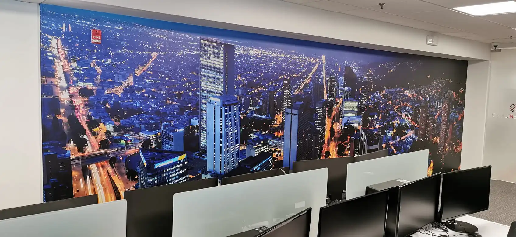 murales adhesivos para paredes de oficinas